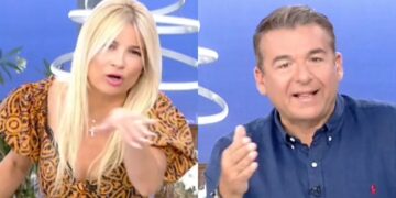 Alldaynews.gr Χαλασμός στο Πρωινό για τη Δανάη Μπάρκα: «Βγήκε με εξώφυλλο… Ο Λιάγκας είναι χοντρός»