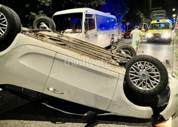 Θεσσαλονίκη: Προκάλεσε σοβαρό τροχαίο με κλεμμένο λεωφορείο και έγινε «καπνός» για να γλιτώσει