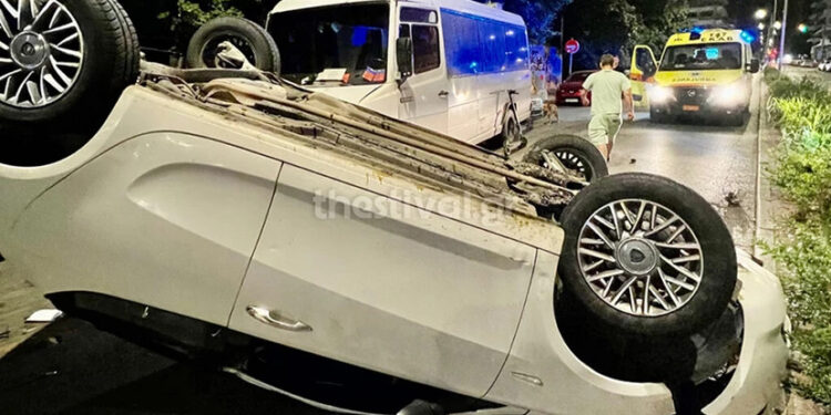 Alldaynews.gr Θεσσαλονίκη: Προκάλεσε σοβαρό τροχαίο με κλεμμένο λεωφορείο και έγινε «καπνός» για να γλιτώσει