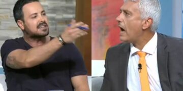 Πέτρος Κουσουλός και Γιώργος Καλλιακμάνης σε πρωτοφανή καβγά: «Να συνομιλείτε με δημοσιογράφους που σας γλείφουνε»