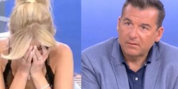 «Κατέρρευσε» στον αέρα η Φαίη Σκορδά: Έπιανε το κεφάλι της και δεν μπορούσε να μιλήσει[video]