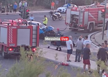 Τραγωδία στην Καλαμάτα: Νεκρός 26χρονος μοτοσικλετιστής έπειτα από σφοδρή σύγκρουση με αυτοκίνητο