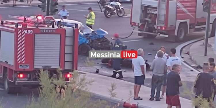 Τραγωδία στην Καλαμάτα: Νεκρός 26χρονος μοτοσικλετιστής έπειτα από σφοδρή σύγκρουση με αυτοκίνητο