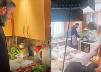 Αρχιεπίσκοπος MasterChef: Ο Παρθένιος Βεζυρέας στην TV με εκπομπή μαγειρικής[photos]