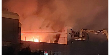 Alldaynews.gr Φωτιά στις εγκαταστάσεις του Real – Σημειώθηκαν εκρήξεις