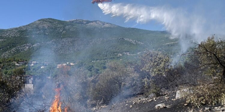 Συνελήφθη ύποπτος για εμπρησμό στο Πόρτο Γερμενό – Οριοθετημένο το μέτωπο, έχουν κοπάσει οι άνεμοι