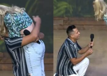 Τα πάνω-κάτω στον ημιτελικό του Survivor: Γονάτισε και έκανε πρόταση γάμου στη σύντροφό του σε ζωντανή μετάδοση