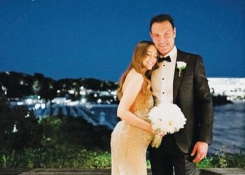 Λαμπερός γάμος για τον Τζίμη Σταθοκωστόπουλο και την Ιωάννα Σιαμπάνη[photos]