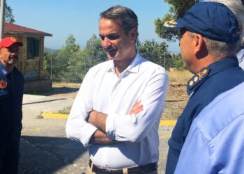 Alldaynews.gr Κυριάκος Μητσοτάκης: Αυτοψία στις πληγείσες περιοχές της Πεντέλης