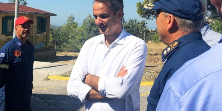 Alldaynews.gr Κυριάκος Μητσοτάκης: Αυτοψία στις πληγείσες περιοχές της Πεντέλης