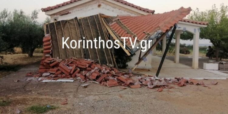 Τον προστάτευσε η Αγία Τριάδα! Αυτοκίνητο «καρφώθηκε» σε εκκλησία και μετά σε δέντρο[Δείτε Εικόνες]