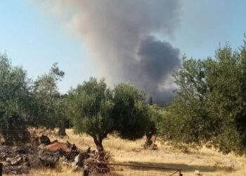 Alldaynews.gr Μεγάλη φωτιά στη Μάνδρα – Εκκένωση δύο οικισμών