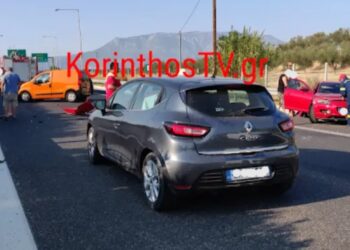 Σοβαρό τροχαίο με δυο τραυματίες στην εθνική οδό Κορίνθου -Τριπόλεως[video]