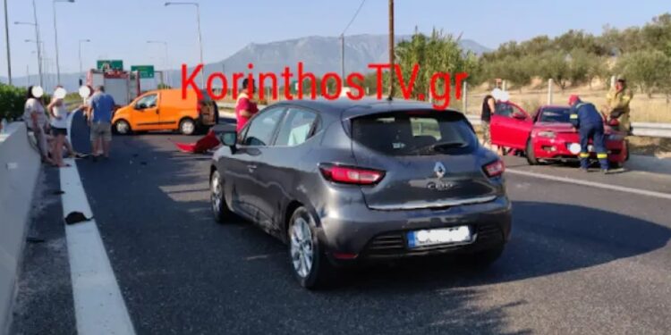 Σοβαρό τροχαίο με δυο τραυματίες στην εθνική οδό Κορίνθου -Τριπόλεως[video]