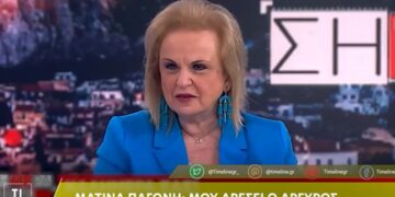 Alldaynews.gr Ματίνα Παγώνη: «Μου αρέσει ο Κωνσταντίνος Αργυρός, εντάξει, νορμάλ…Mην τρελαθούμε…»