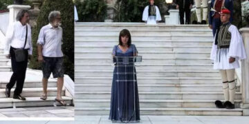 Alldaynews.gr Χαμός για την εμφάνιση με… δίχαλο στο Προεδρικό Μέγαρο – Ο Πορτοσάλτε ζητά «ξήλωμα» της φρουράς επειδή τον άφησαν να μπει