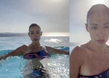 Ελένη Φουρέιρα: Με το «γυμνό» της φόρεμα αναστάτωσε το Instagram