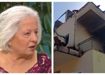 Τραγικές ώρες και για την Ελένη Γερασιμίδου-Καίγεται το σπίτι της