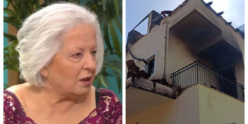 Τραγικές ώρες και για την Ελένη Γερασιμίδου-Καίγεται το σπίτι της