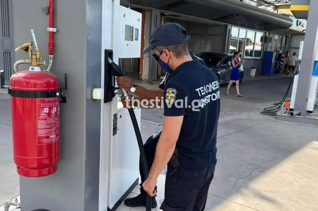 Θεσσαλονίκη: Γνωστό βενζινάδικο Σφραγίστηκε για νοθευμένα καύσιμα (φωτο)