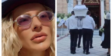 Μαρίτα Αγγελοπούλου: Σπαραγμός στην κηδεία της-”Μυστήριο” ο ξαφνικός θάνατος της 43χρονης[Φωτογραφίες]