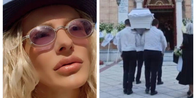 Μαρίτα Αγγελοπούλου: Σπαραγμός στην κηδεία της-”Μυστήριο” ο ξαφνικός θάνατος της 43χρονης[Φωτογραφίες]