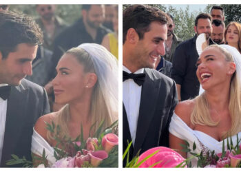 Κόνι Μεταξά- Μάριος Καπότσης: Οι πρώτες φωτογραφίες από τον παραμυθένιο γάμο τους!