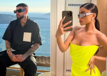 Snik – Γιώτα Ιωαννίδου: Το ζευγάρι ποζάρει για πρώτη φορά μαζί – Η κοινή φωτογραφία στην Σαντορίνη