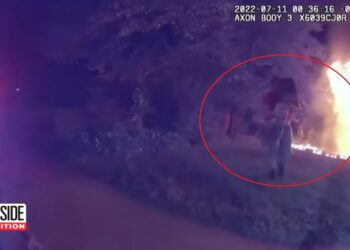 Ντελιβεράς έσωσε πέντε άτομα μέσα από φωτιά: Μπήκε δύο φορές στις φλόγες – Παρέδωσε το παιδί και λιποθύμησε (video)