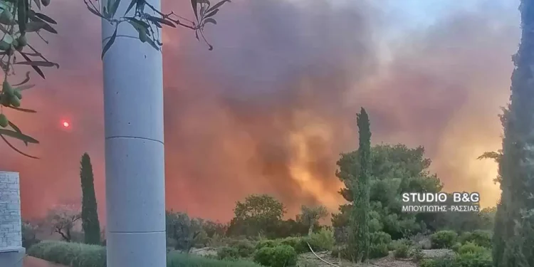 Alldaynews.gr Στις φλόγες πολυτελές ξενοδοχείο, στην παραλία ο κόσμος μετά την εκκένωση του ξενοδοχείου (φωτο, video)