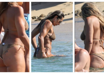 Ελένη Πετρουλάκη: Εκείνη δροσίστηκε στη Μύκονο αλλά με την καυτή εμφάνισή της έβαλε… φωτιές!