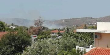 Alldaynews.gr Φωτιά τώρα στο Κορωπί κοντά σε σπίτια: Κινητοποιήθηκαν εναέριες δυνάμεις