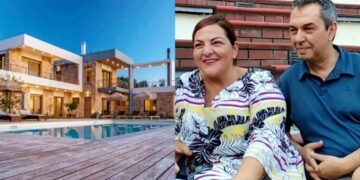 Alldaynews.gr Tεράστια πισίνα, όλο πέτρα, θέα θάλασσα: Το πολυτελές ξενοδοχείο των Σταυροπούλου – Χατζηπαναγιώτη στην Μάνη