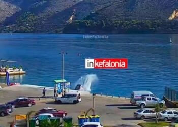 Alldaynews.gr Σοκαριστικό Βίντεο: Η στιγμή της ”Βουτιάς του θανάτου” στο Αργοστόλι