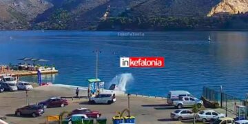 Alldaynews.gr Σοκαριστικό Βίντεο: Η στιγμή της ”Βουτιάς του θανάτου” στο Αργοστόλι