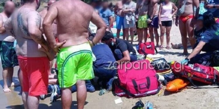”Πάγωσαν” οι λουόμενοι-45χρονος ξεψύχησε στην παραλία Ανήμερα της Παναγίας[photo]