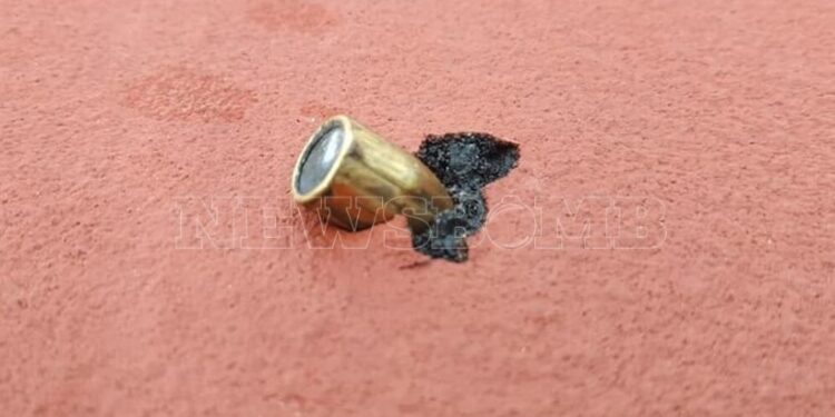 Φώτο-ντοκουμέντο: Αδέσποτη σφαίρα δίπλα από παιδιά σε σχολείο στο Ζεφύρι