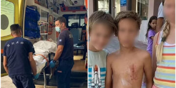 Alldaynews.gr Άγρια επίθεση αγέλης 15 σκύλων σε οικογένεια στους Αγίους Θεοδώρους -Τρεις τραυματίες, ανάμεσά τους δύο παιδιά (φωτο)