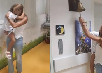 Δάκρυα χαράς για τη μικρή ηρωίδα: Η 4χρονη Ναυσικά νικά τον καpκίνο και χτυπά δυνατά το καμπανάκι της ζωής