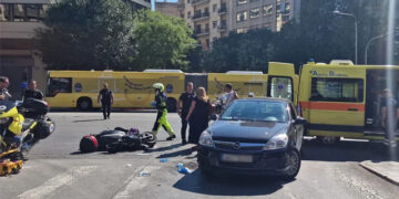 Θεσσαλονίκη: Νεκρός ο δικυκλιστής που έπαθε ανακοπή και συγκρούστηκε με αυτοκίνητο (φωτο, video)