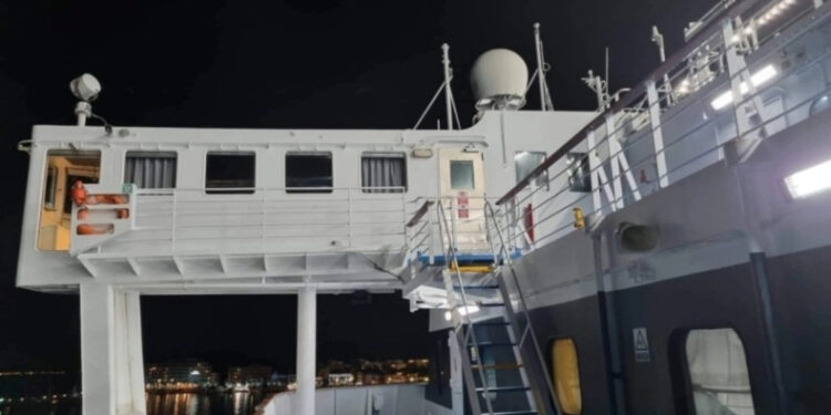 «Συναγερμός» στο πλοίο «Νήσος Σάμος» στη Χίο: «Ελέγξτε για ύποπτο αντικείμενο» (video)