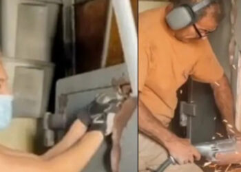 Σοκαρίστηκε από το περιεχόμενο του χρηματοκιβώτιου που βρήκε στο νέο της σπίτι: «Η αστυνομία μου είπε να μην μιλήσω» (video)