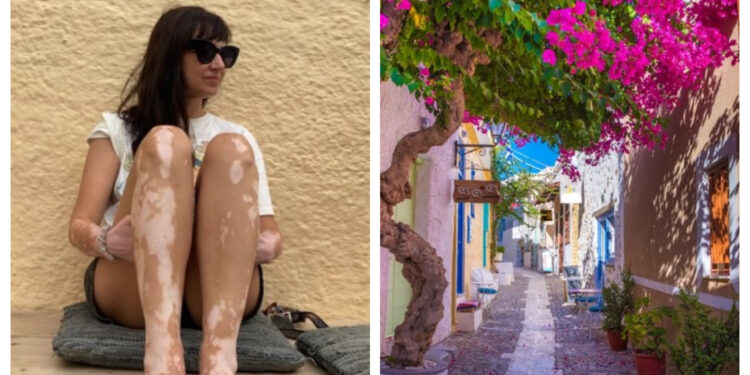 Αθηναΐς Νέγκα: «Πήρα τη λεύκη μου για ποτό στην Άνω Σύρο»[photo]