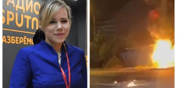 Alldaynews.gr Συγκλονιστικό βίντεο: Ο «θεωρητικός» του Πούτιν σοκαρισμένος μπροστά στην έκρηξη που σκότωσε την κόρη του