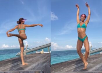 Ειρήνη Παπαδοπούλου: Χορεύει δίπλα στην θάλασσα και εντυπωσιάζει