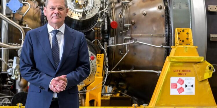 Alldaynews.gr Nord Stream 1: «Πείτε πού θέλετε να σας φέρουμε την τουρμπίνα» το μήνυμα Σολτς