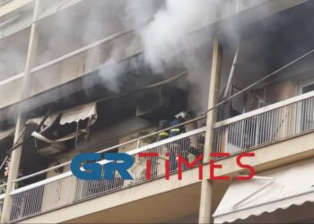 Φωτιά σε διαμέρισμα στη Θεσσαλονίκη: Έξι απεγκλωβισμοί – Μία ένοικος στο νοσοκομείο και δύο νεκρά σκυλάκια