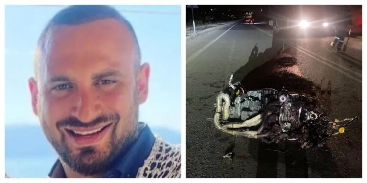 Σπαραγμός για τον 27χρονο Γιώργο – Έγινε κομμάτια η μηχανή του μετά από τροχαίο