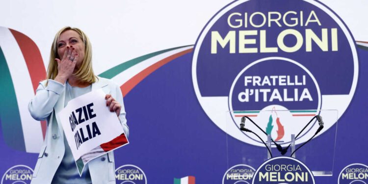 Εκλογές στην Ιταλία: Μετά την νίκη της, η ακροδεξιά Τζόρτζια Μελόνι υπόσχεται να κυβερνήσει «για όλους»