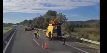 Εγνατία Οδός: Μεταφέρονται σε νοσοκομείο 3 γυναίκες που τραυματίστηκαν σε σοβαρό τροχαίο – Δείτε το βίντεο